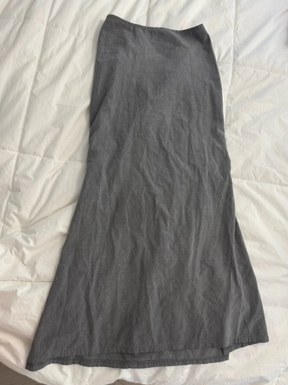 Vintage Gray Maxi Skirt - Women - Picture 2 of 5